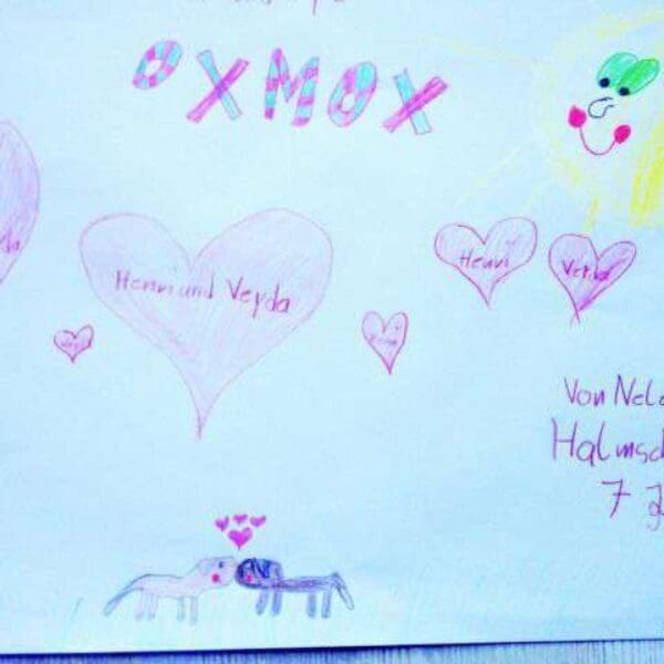 Schönes Bild von Leserin – OXMOX sagt Danke!