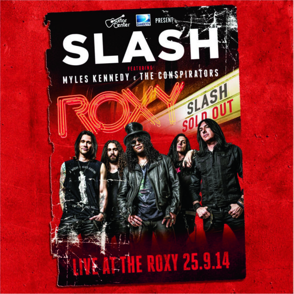 OXMOX CD-Tipp: SLASH – Live At The Roxy 25.9.14