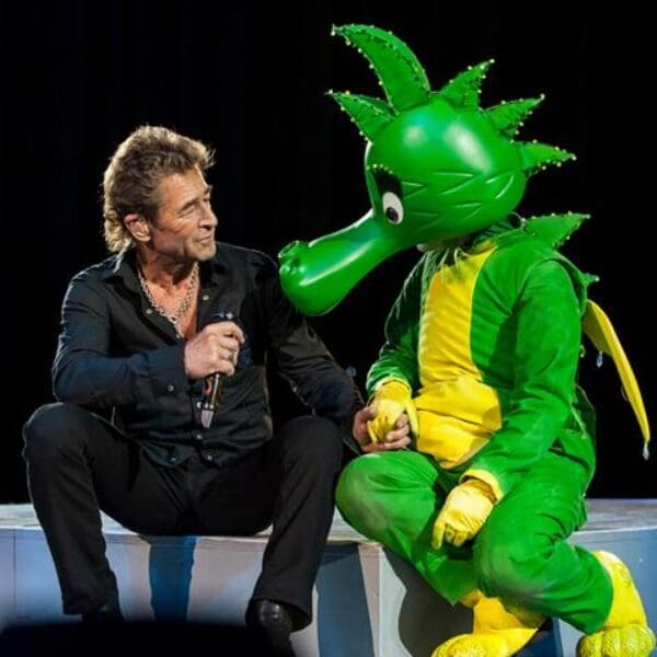 Peter Maffay besuchte Tabaluga im Planetarium Hamburg