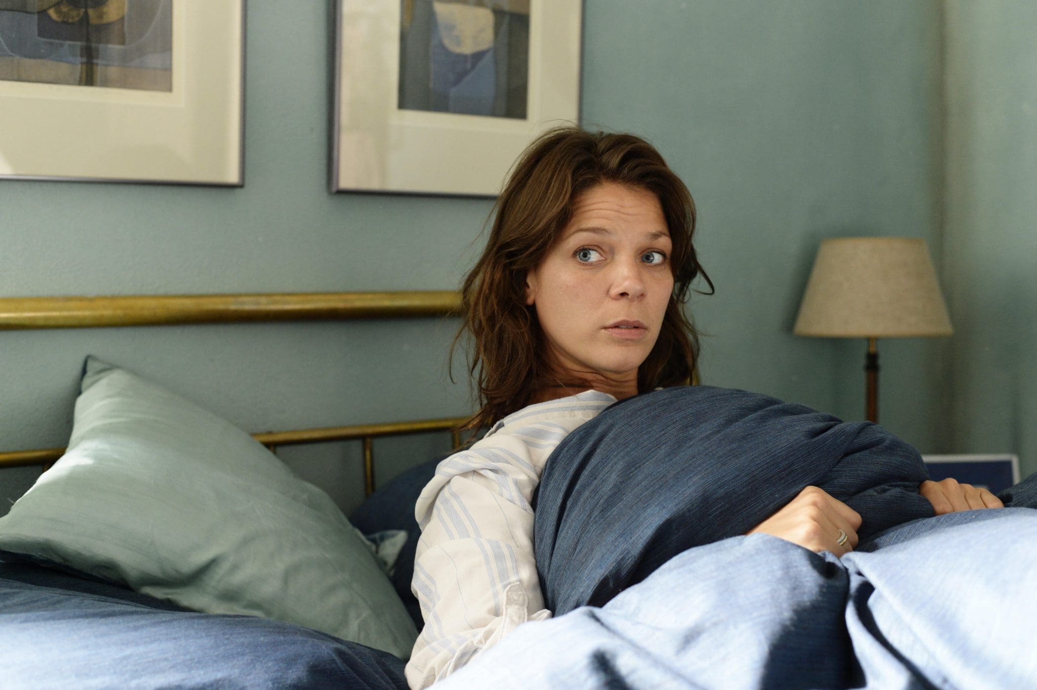 Auf der anderen Seite ist das Gras viel grü­ner