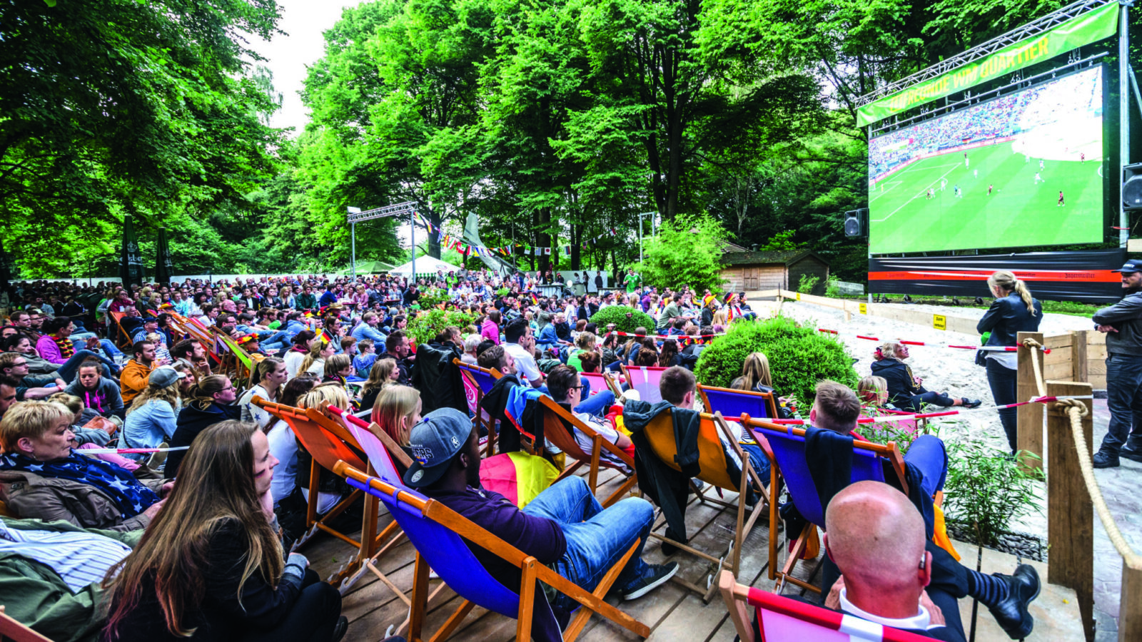 WM 2018 – Public Viewing in Hamburg
