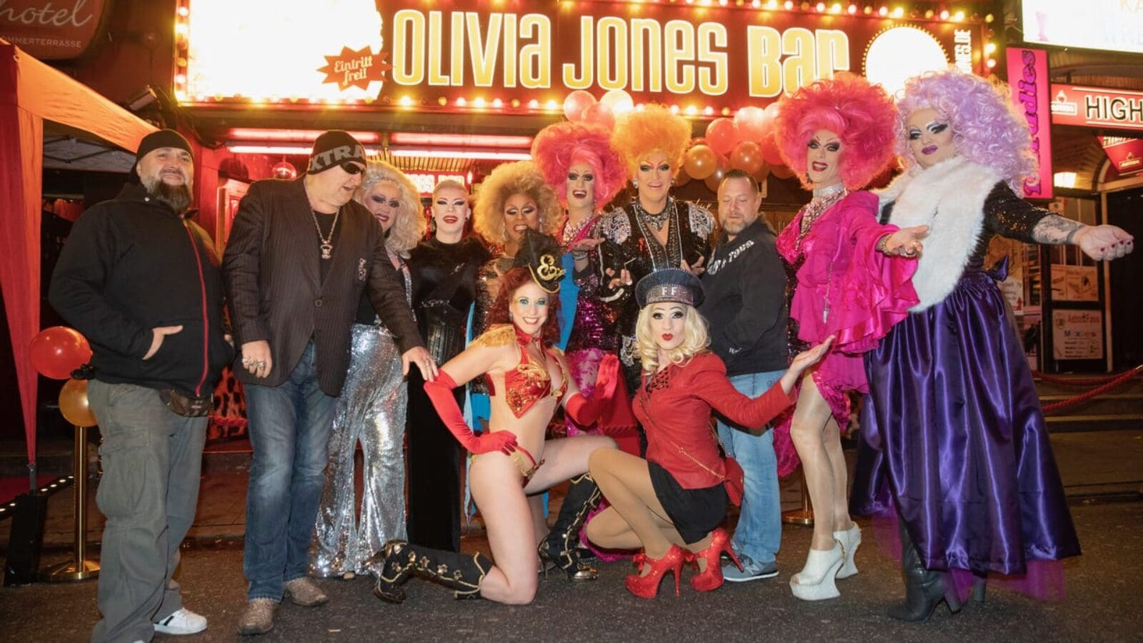 Olivia Jones Bar feiert Jubiläum