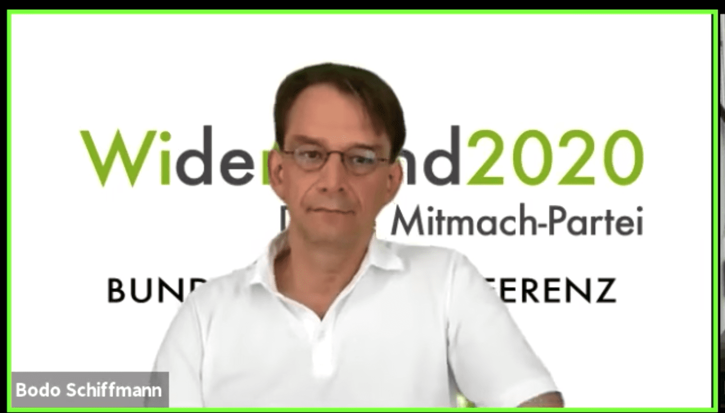 Die neue Partei: Widerstand 2020