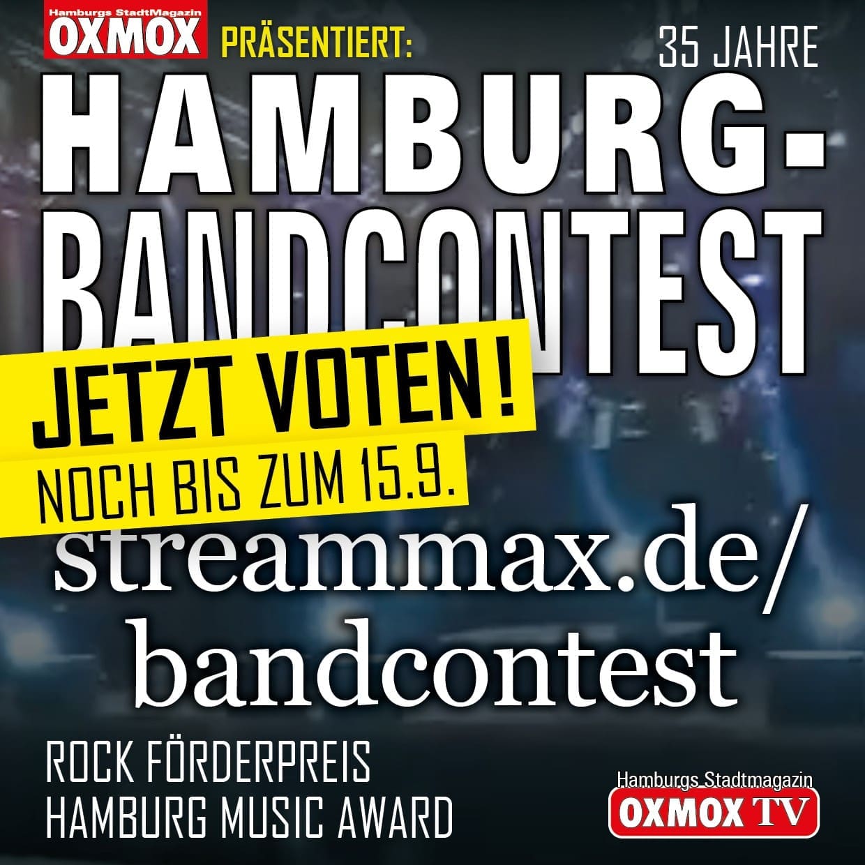 35. HAMBURG-BANDCONTEST - Jetzt voten