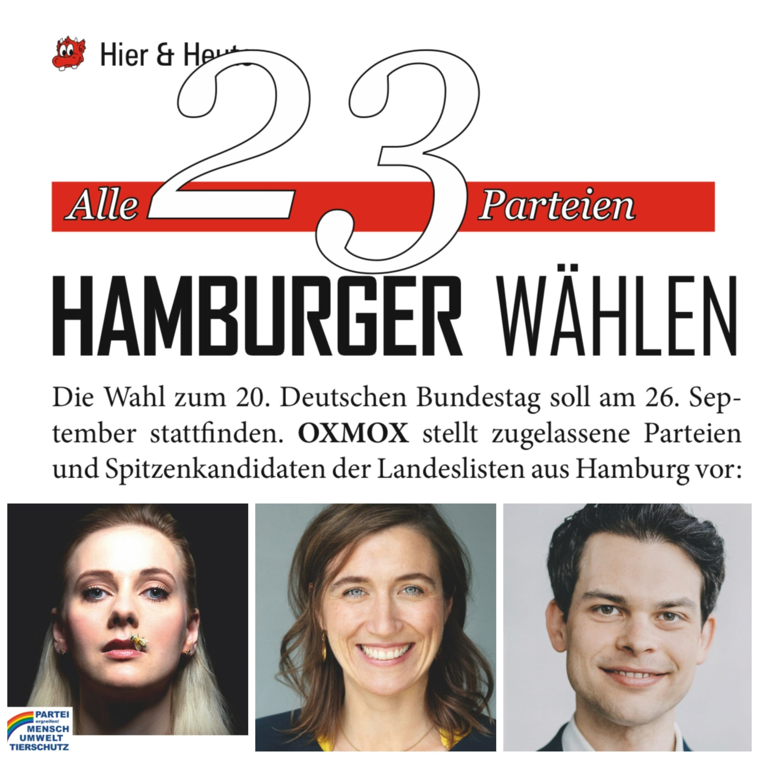 Alle 23 Parteien auf einen Blick