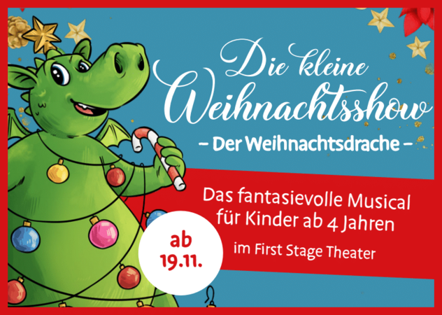 ItoH8 pA 632x450 - 19.11.- 23.12., Stage School presents: Die kleine Weihnachts - Show, First Stage Theater