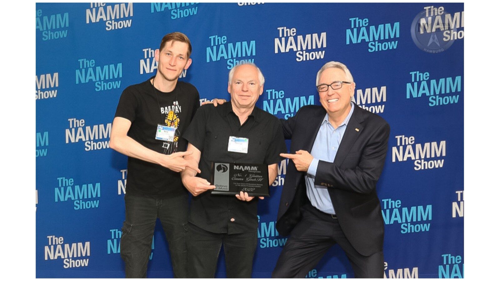 News aus der Musikwelt: „Die No.1 Guitar Center GmbH wird von der NAMM in den USA ausgezeichnet“