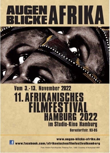 Foto Werbekarte Afrikanisches Filmfestival