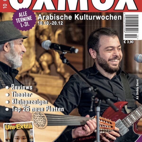 Alle Termine, die arabische Woche und vieles mehr im OXMOX 11/25