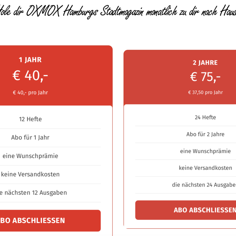 Bild des online Shops