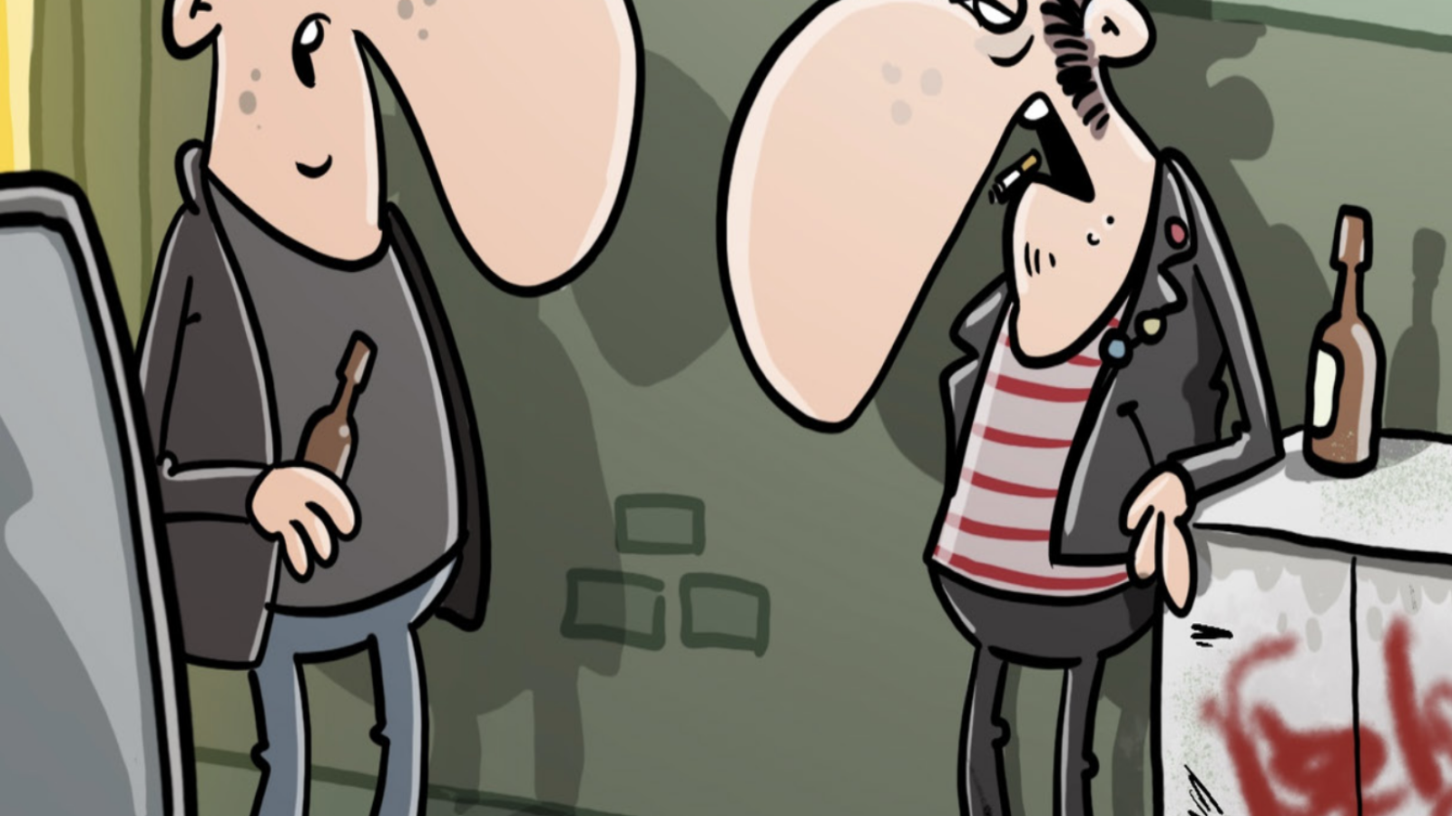 Comic Ein Comic zum Lachen